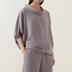 Sage Cowl Blouse Women Tops