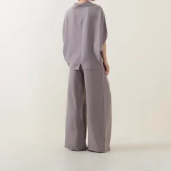Sage Cowl Blouse Women Tops