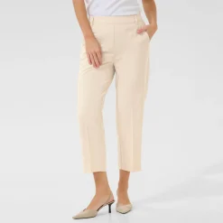 Sale Sakura Cropped Slim Leg Trousers Women Trousers & Shorts