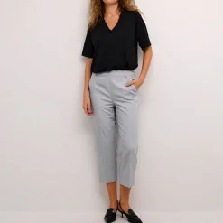 Hot Sakura Cropped Tailored Trousers Women Trousers & Shorts