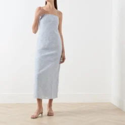 Discount Salazio Textured Fitted Dress Women Occasion Dressing