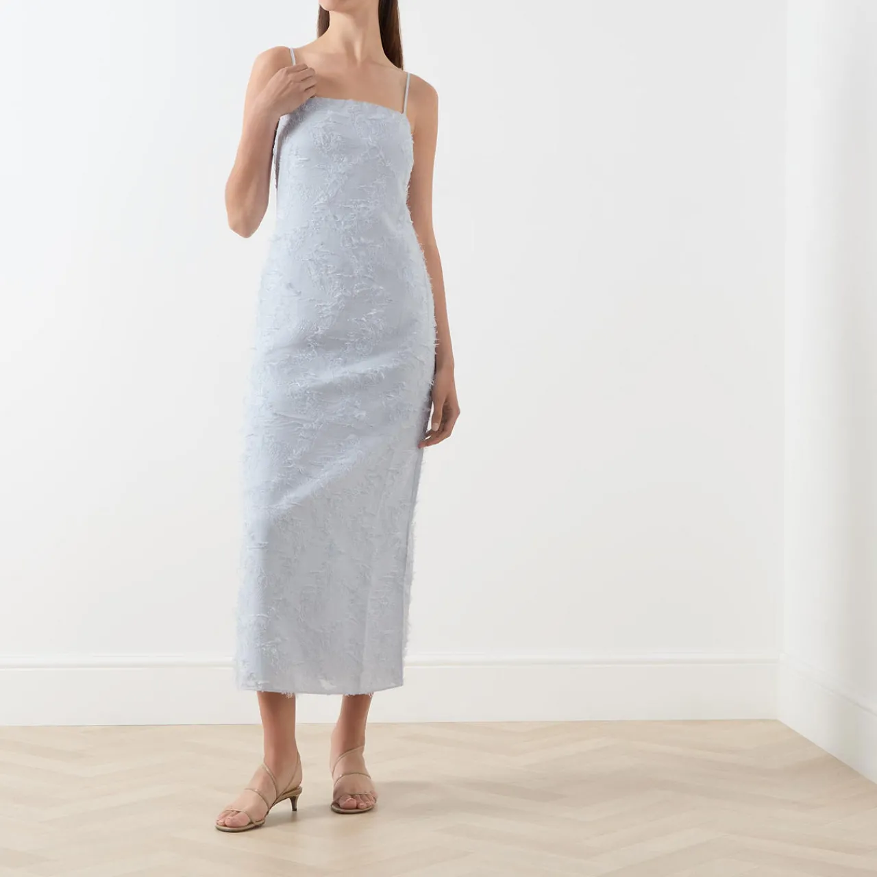 Discount Salazio Textured Fitted Dress Women Occasion Dressing