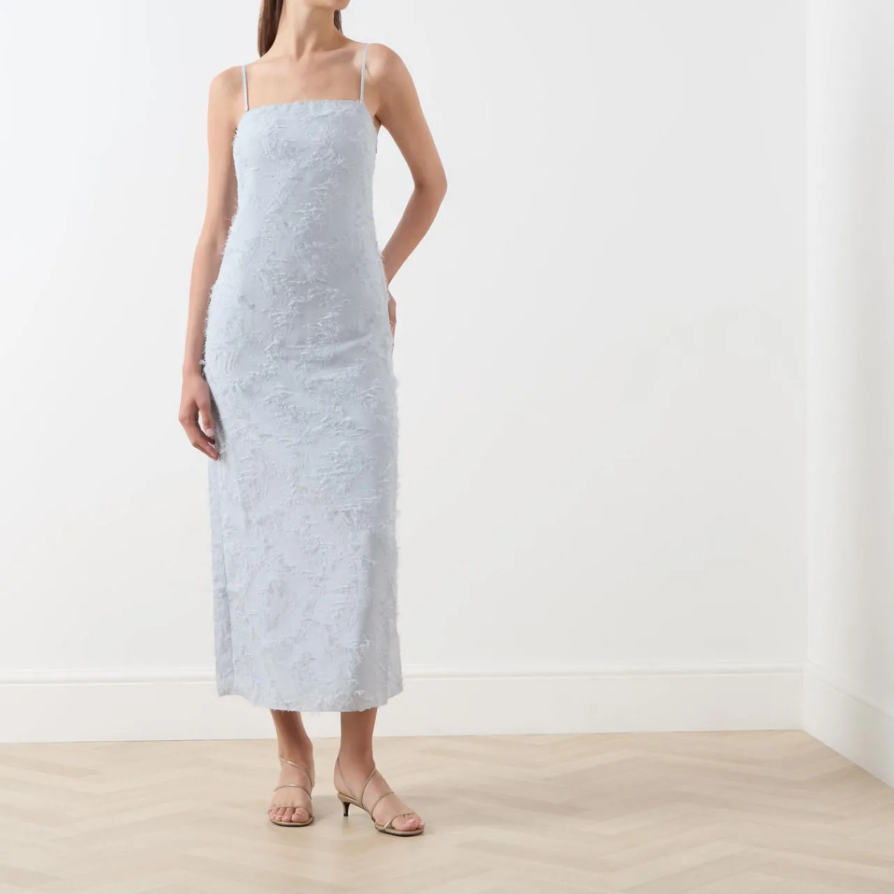 Discount Salazio Textured Fitted Dress Women Occasion Dressing