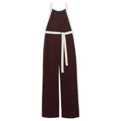 Salma Belted Wide-Leg Jumpsuit Women Jumpsuits