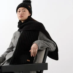 Outlet Saltburn Cable-Knit Hat & Scarf Gift Set Women Hats|Scarves