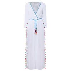 Best Santorini Pom Pom Sundress Women Swimwear & Beachwear