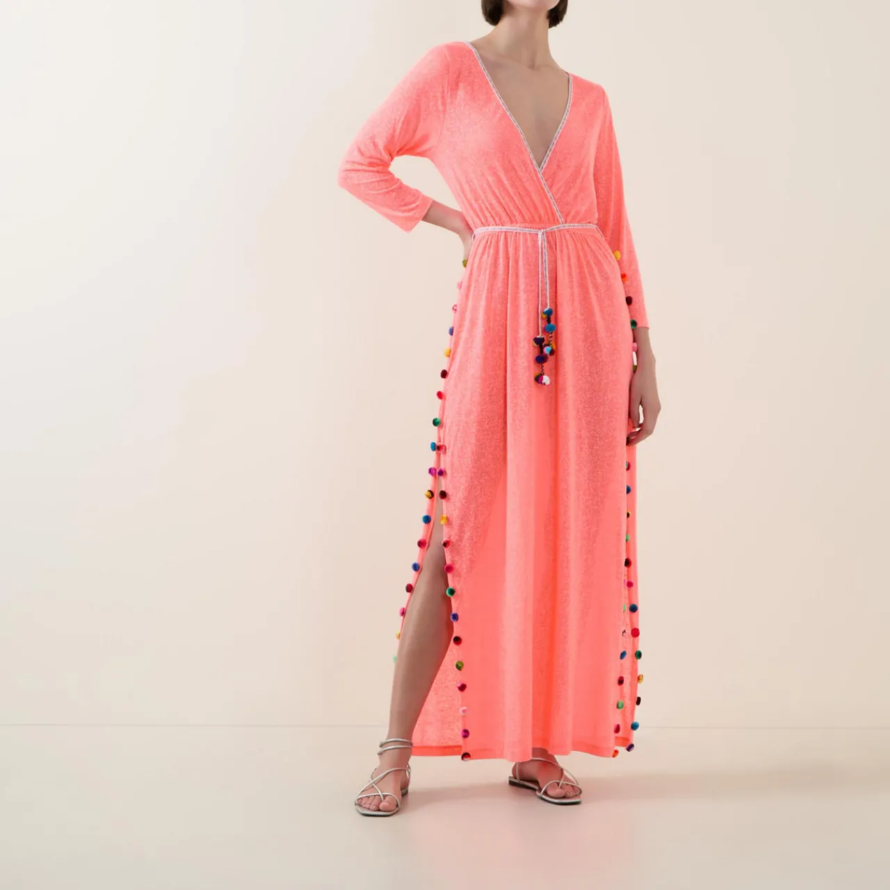Online Santorini Pom Pom Sundress Women Swimwear & Beachwear