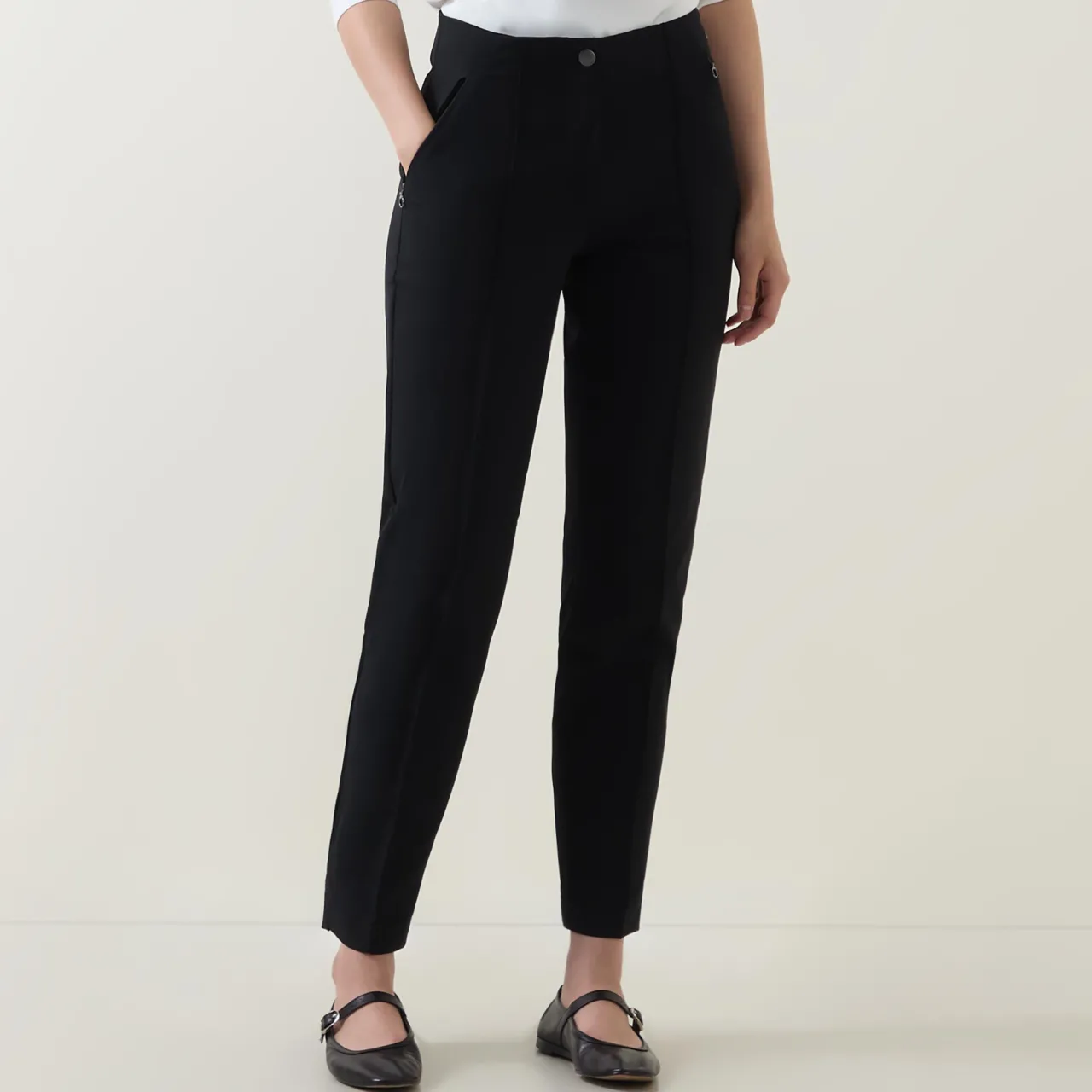 Outlet Sanya Cropped Straight Leg Trousers Women Trousers & Shorts
