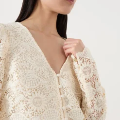 Outlet Sardou Embroidered Blouse Women Tops