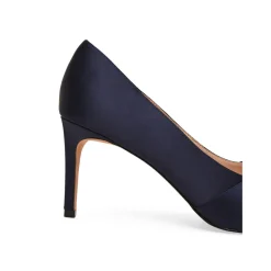 Satin Knot Front Courts Women Heels