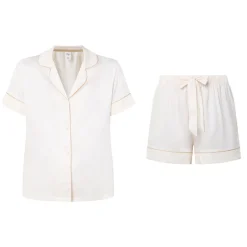 Satin Lace Pyjama Set Women Sleepwear