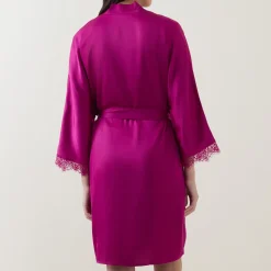 Hot Satin Secrets Robe Women Sleepwear