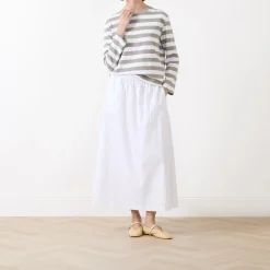 Clearance Satina High-Rise Flared Skirt Women Skirts