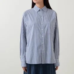 Saturday1 Stripe Shirt Women Tops