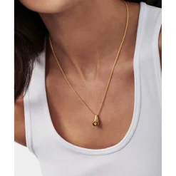 Sale Savi Sculptural Droplet Pendant Necklace Women Necklaces