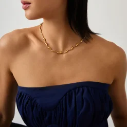 New Savi Signature Link Chain Necklace Women Necklaces