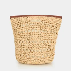 Online Savona Raffia Pouch Bag Women Clutch Bags