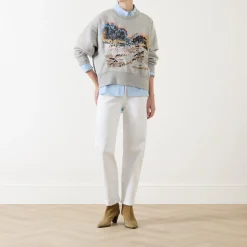 Clearance Sazzily Landscape Sweatshirt Women Sweatshirts & Hoodies