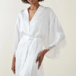 Scarlett Silk Robe Women Sleepwear