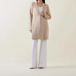 Hot Scuba Suede Straight Jacket Women Coats & Jackets