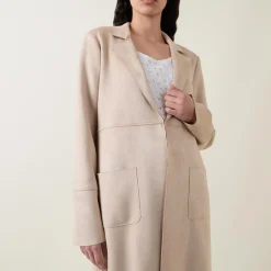 Hot Scuba Suede Straight Jacket Women Coats & Jackets