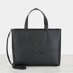 Hot Sculpted Embossed Logo Tote Bag Women Tote Bags