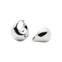 Clearance Sculptural Chubby Dome Small Hoop Earrings Women Earrings