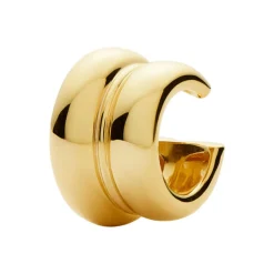 Clearance Sculptural Chubby Double Ear Cuff Earring Women Earrings