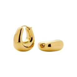 Discount Sculptural Chubby Small Hoop Earrings Women Earrings