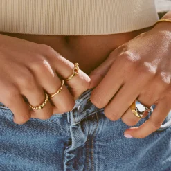 Best Sculptural Molten Statement Ring Women Rings