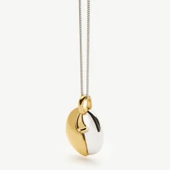 Sculptural Pebble Pendant Necklace Women Necklaces