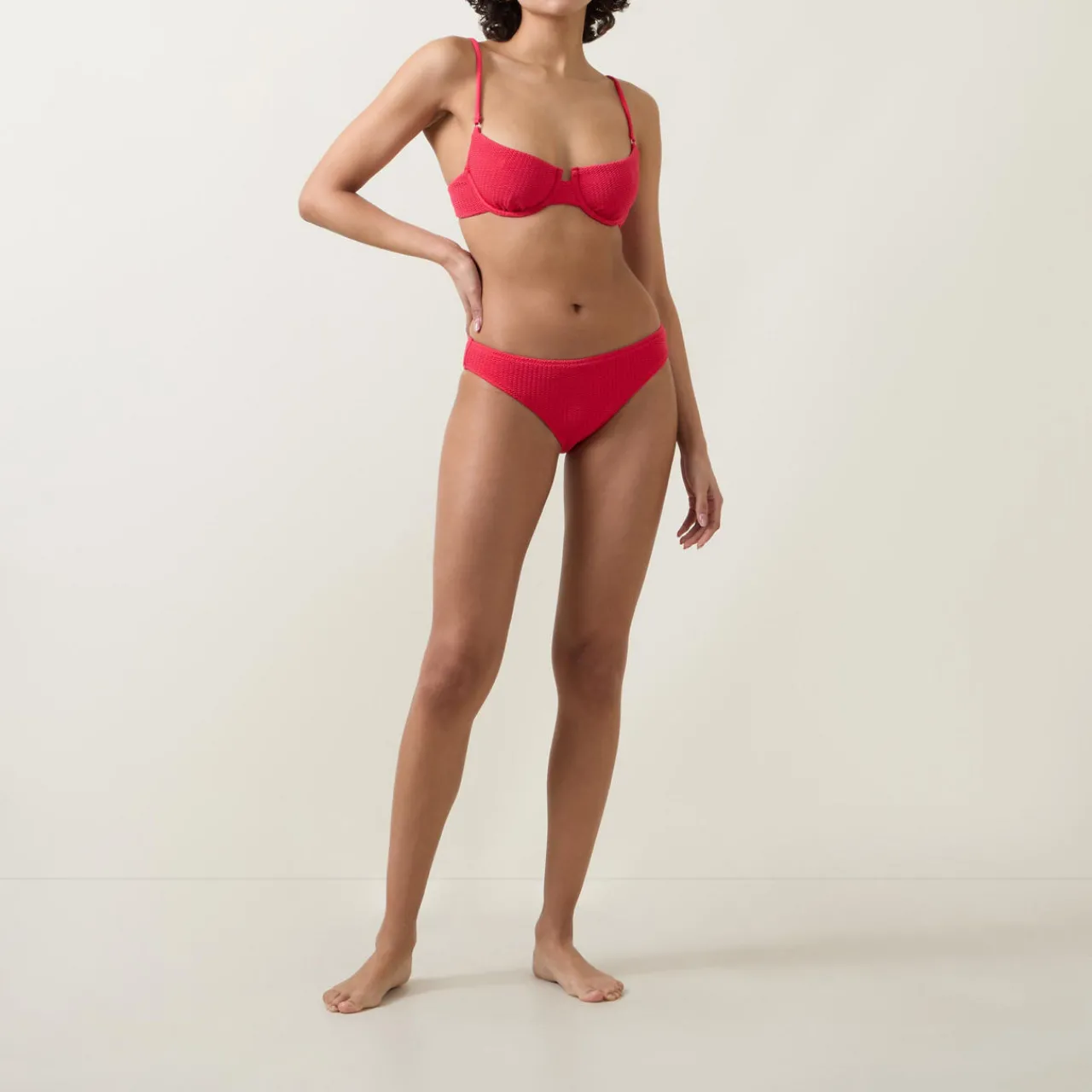 Sale Sea Dive Under-Wired Textured Bikini Top Women Swimwear & Beachwear