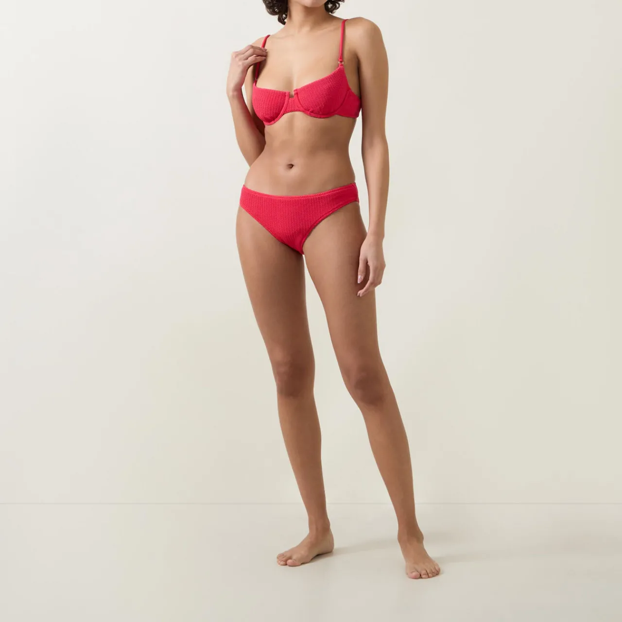 Sale Sea Dive Under-Wired Textured Bikini Top Women Swimwear & Beachwear