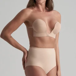 Clearance Seamless U-Style Strapless Bra Women Lingerie