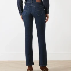 Secret High-Rise Straight Leg Jeans Women Denim