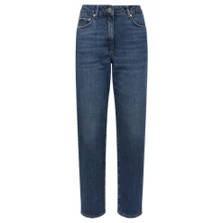 Hot Selin Mid-Rise Straight Leg Cropped Jeans Women Denim