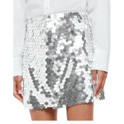 Discount Sequin Disc Mini Skirt Women Skirts