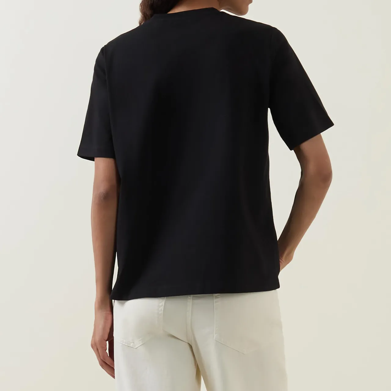 Discount Sequin Logo T-Shirt Women Tops