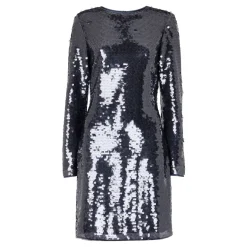 New Sequin Mini Shift Dress Women Dresses