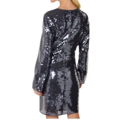 New Sequin Mini Shift Dress Women Dresses
