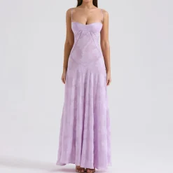 Clearance Seren Floral Lace Flared Dress Women Dresses