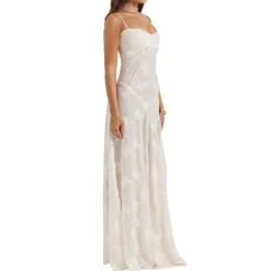 Best Seren Floral Lace Flared Dress Women Dresses