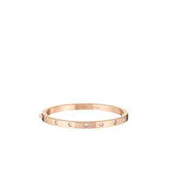 Clearance Set In Stone Hinged Bangle Women Bracelets