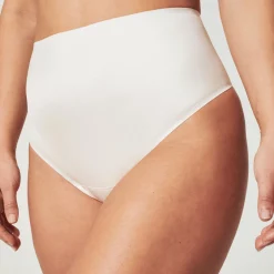 New Shaping Satin Light Control Thong Women Shapewear