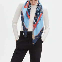 New Shield Silk Scarf Women Scarves
