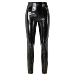 Best Shiny Faux Patent Leggings Women Activewear|Leggings