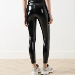 Best Shiny Faux Patent Leggings Women Activewear|Leggings