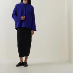 Outlet Short Peacoat Women Coats & Jackets