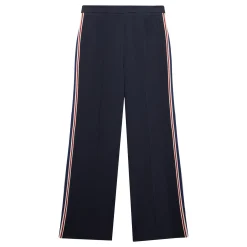 Clearance Side Stripe Wide Leg Trousers Women Trousers & Shorts