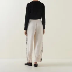 Sale Side Stripe Wide Leg Trousers Women Trousers & Shorts